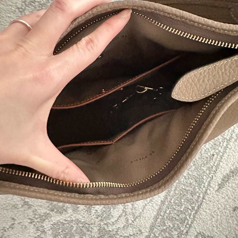 Like New Coach Cary Shoulder Bag - Dark Stone - Picture 4 of 5